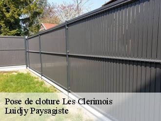 Pose de cloture les-clerimois-89190 Lobry elagage 89
