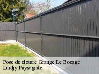 Pose de cloture grange-le-bocage-89260 Lobry elagage 89